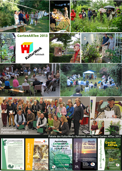 3. Rahlstedter Publikumspreis 2013: GartenArten