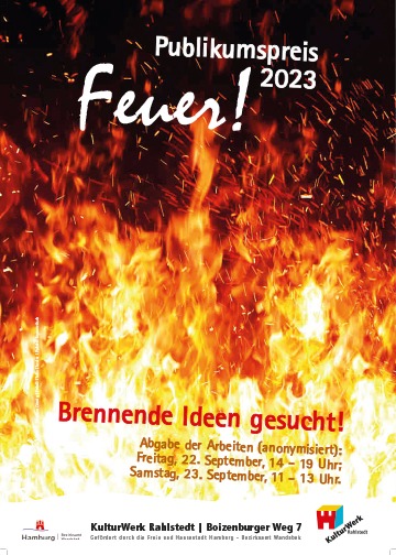 7. Rahlstedter Publikumspreis 2023: Feuer