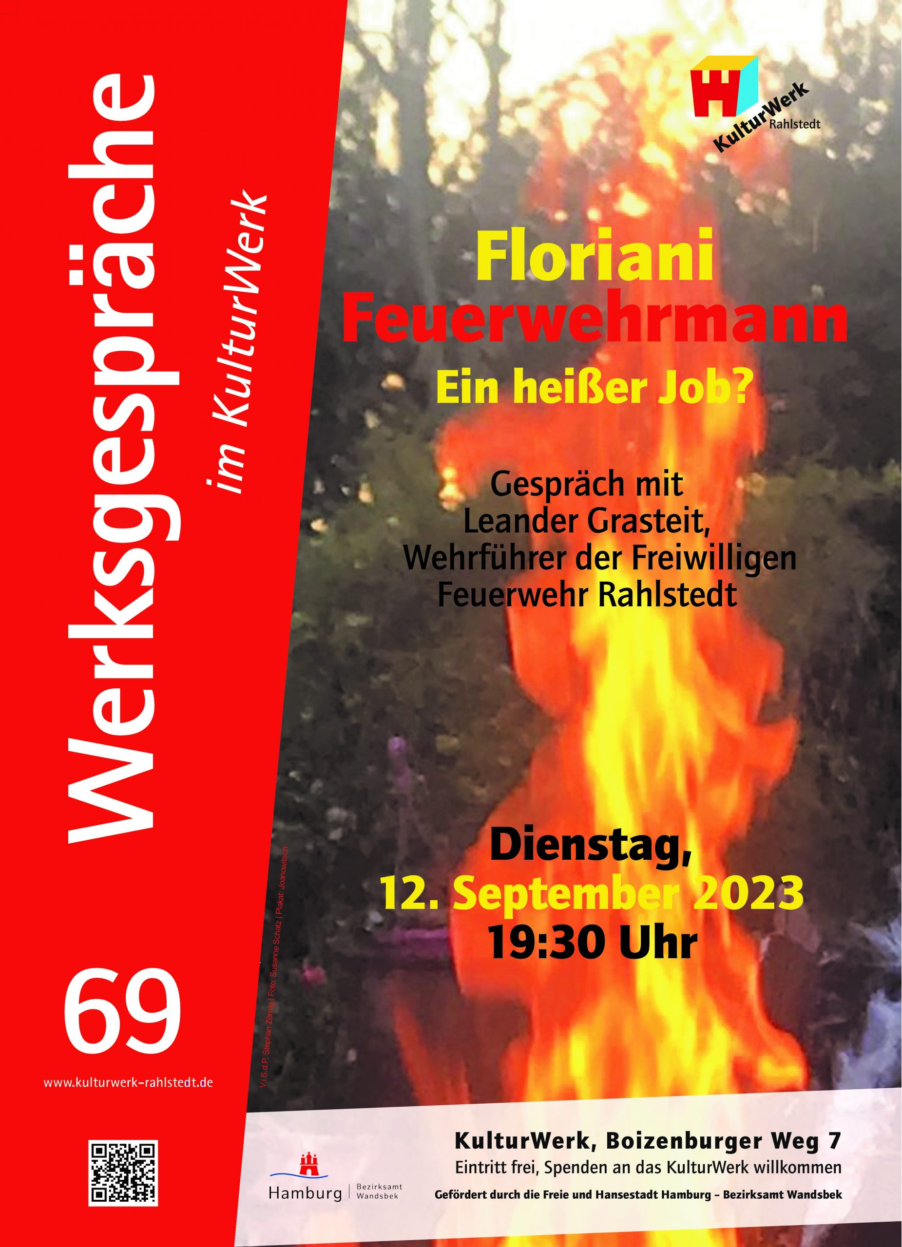 69. Werksgespräch: Floriani Feuerwehrmann - Ein heißer Job?