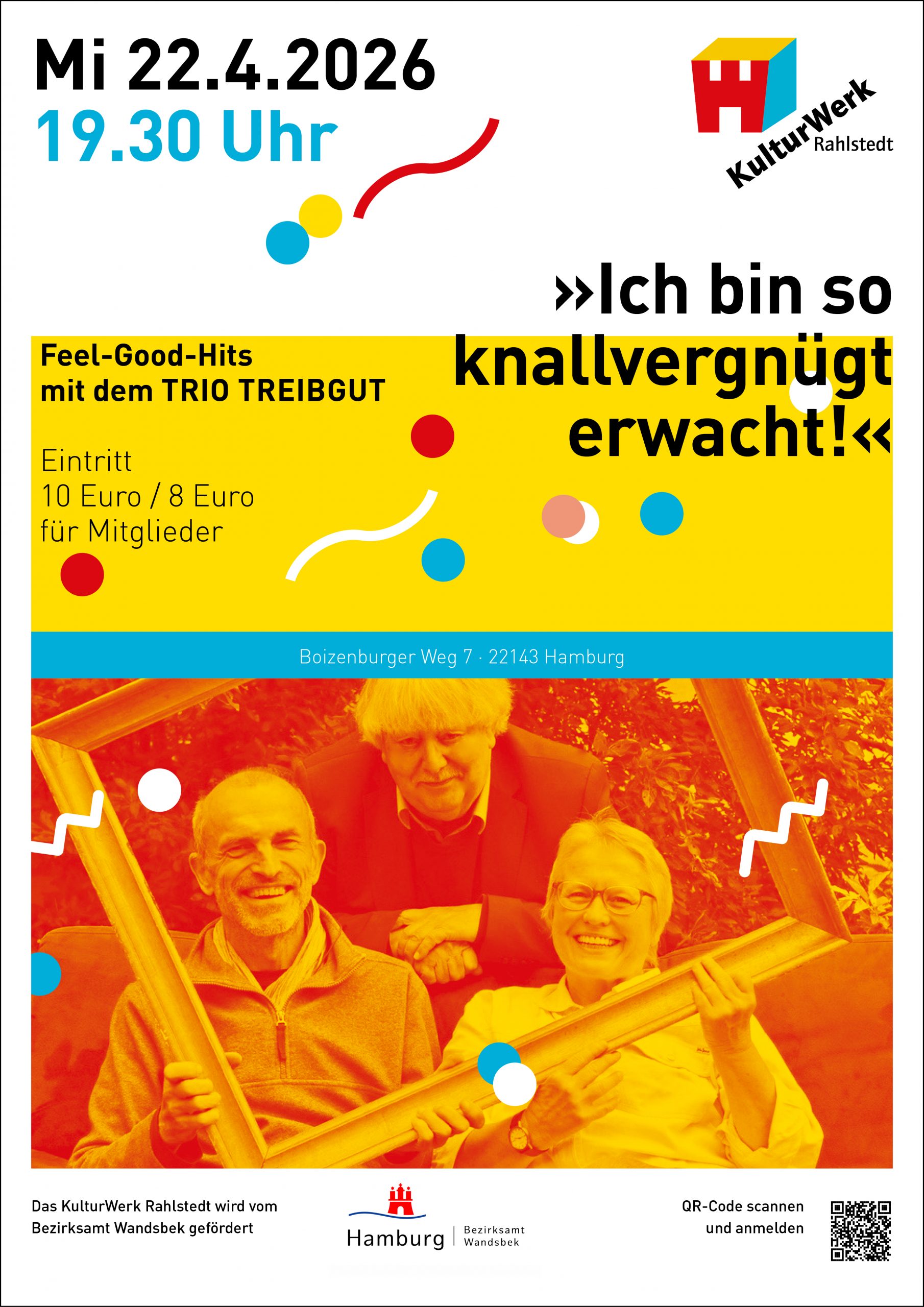 "Ich bin so knallvergnügt erwacht"